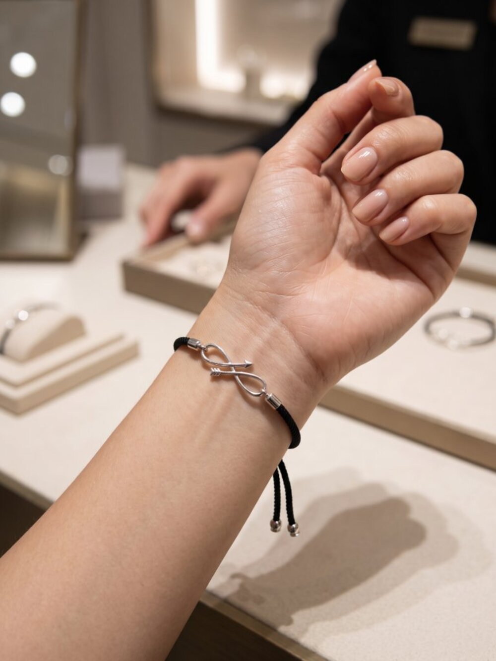 ✨ Designs by Forte Silver Infinity Arrow Slider Bracelet ✨